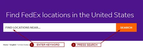 How to Find a FedEx Location .